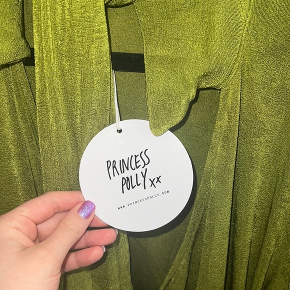 Princess Polly Party Time Mini Dress Green - Picture 10 of 12